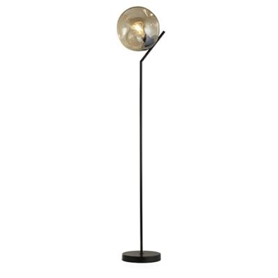 Searchlight VloerlampPunch zwart - EU22122-1BK