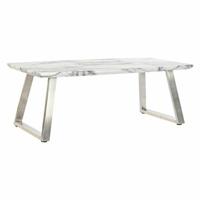 Hoofdtafel DKD Home Decor Staal Aluminium 120 x 60 x 44 cm Hout MDF - thumbnail