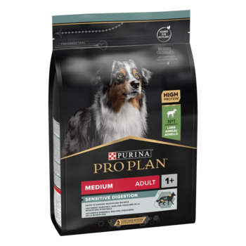 Pro Plan Medium Adult Sensitive Digestion met lam hondenvoer 2 x 3 kg Pro Plan Medium Adult Sensitive Digestion met lam hondenvoer 2 x 3 kg