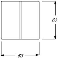 Busch-Jaeger bedieningswip 1785-82 ivoorwit - thumbnail