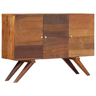 VidaXL Dressoir 110x30x75 cm massief gerecycled hout bruin