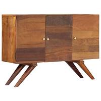 Dressoir 110x30x75 cm massief gerecycled hout bruin - thumbnail
