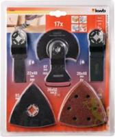 kwb 708900 Multitool toebehorenset 17 stuk(s) - thumbnail