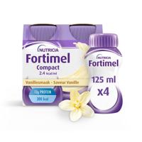 Fortimel Compact 2.4kcal Vanille 4x125ml - thumbnail