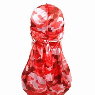 w-8 Camouflage lange-tailed Pirate Hat tulband Cap afdrukken