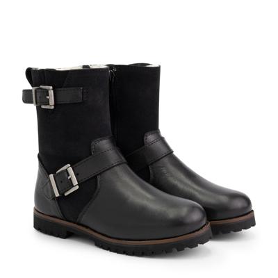 Travelin' Kids - Zipper boot - Zwart - Maat 31 Travelin' Kids - Zipper boot - Zwart - Maat 31