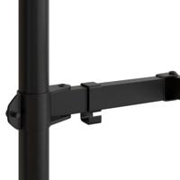 Monitorbeugel VESA 75/100 mm zwart staal - thumbnail