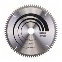 Bosch Accessories Optiline 2608640437 Hardmetaal-cirkelzaagblad 254 x 30 x 2.5 mm Aantal tanden: 80 1 stuk(s) - thumbnail
