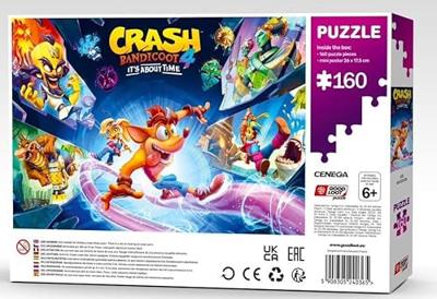 Crash Bandicoot 4 Kids Puzzle It's About Time (160 pieces) Crash Bandicoot 4 Kids Puzzle It's About Time (160 pieces)