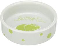 TRIXIE VOERBAK / WATERBAK KERAMIEK SPOTLIGHT HAMSTER ASSORTI 8 CM - thumbnail