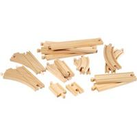 Treinrails Brio Intermediate Evolution Set Hout 16 Onderdelen - thumbnail