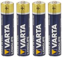 Varta AAA batterijen oplaadbaar - 800mAh - 4 stuks - thumbnail