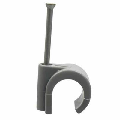Spijkerclips 11-15mm grijs DHZ voor het bevestigen van kabel
