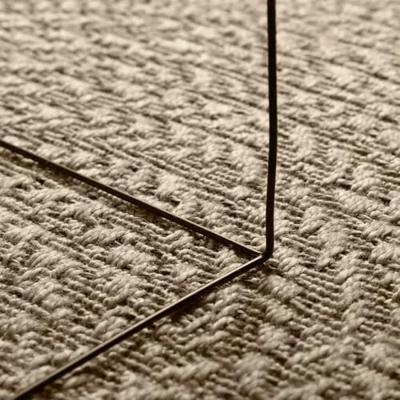 Vloerkleed ZIZUR beige binnen en buiten 120x170 cm jute look - thumbnail