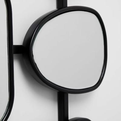 Kare Wandspiegel Nastro Black 80x114cm