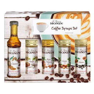Monin Coffee Miniaturenset in geschenkdoos (5x5cl)
