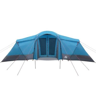 Gezinstent met dak Blauw en Grijs 721 x 335 x 212 cm