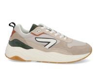 HUB GLIDE Light Bone/Off White/Dark Rust Mesh Heren - thumbnail