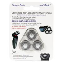 Huismerk Universele scheerkoppen voor de SH30, HQ8, HQ177, - thumbnail