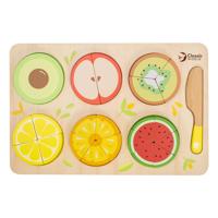 Classic World houten fruit puzzel breuken, 22dlg. - thumbnail
