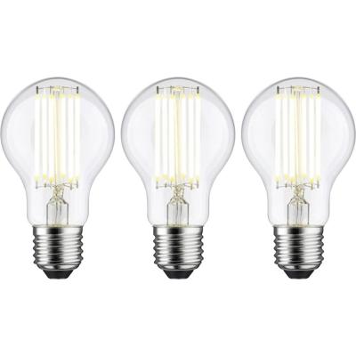 Paulmann 29220 LED-lamp Energielabel A (A - G) E27 5 W Warmwit (Ø x h) 60 mm x 106 mm 3 stuk(s) Paulmann 29220 LED-lamp Energielabel A (A - G) E27 5 W Warmwit (Ø x h) 60 mm x 106 mm 3 stuk(s)