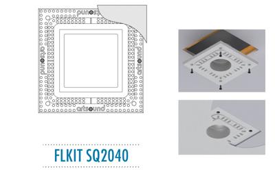 ArtSound: FLKIT SQ2040 Flush Mount Kit voor SQ2040 - Wit ArtSound: FLKIT SQ2040 Flush Mount Kit voor SQ2040 - Wit