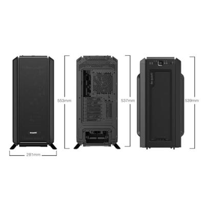 ATX Semi-toren doos Be Quiet! BG039 Zwart ATX Semi-toren doos Be Quiet! BG039 Zwart