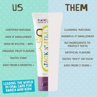 Jack N Jill Natural Toothpaste Blackcurrant (50g) - thumbnail