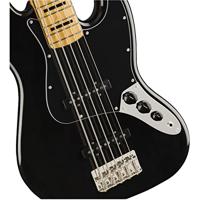 Squier Classic Vibe 70s Jazz Bass V Black - thumbnail