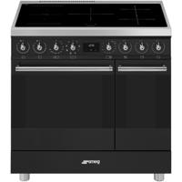 SMEG C92IMMB2 Classici Esthetisch Fornuis met InductieKookplaat - 90 x 60 cm - thumbnail