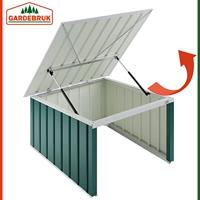 Robotmaaier Garage Groen Metaal 89x90x54cm - thumbnail