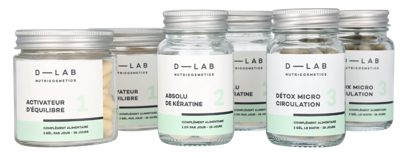 D-Lab Nutricosmetics - D-Lab Hair Mass Set 3 stuk 3 pc
