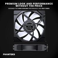 Phanteks PH-F120M25R_G2_DBK01_3P PC-ventilator Zwart (b x h x d) 120 x 25 x 120 m - thumbnail