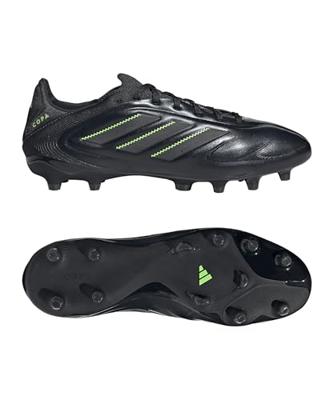 adidas Copa Pure III Pro Gras Voetbalschoenen (FG) Zwart Donkergrijs Groen