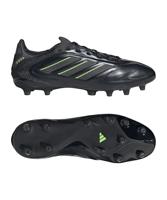 adidas Copa Pure III Pro Gras Voetbalschoenen (FG) Zwart Donkergrijs Groen - thumbnail