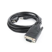 Gembird A-HDMI-VGA-03-6 video kabel adapter 1,8 m HDMI Type A (Standaard) VGA (D-Sub) + 3.5mm Zwart - thumbnail
