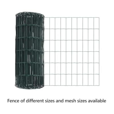 VidaXL Euro hek groen 0,4 x 25 m pvc-gecoat ijzer VidaXL Euro hek groen 0,4 x 25 m pvc-gecoat ijzer