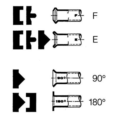 HAZET Drukstuk 2191-90 - 4,75 - 10 mm - (<sup>3</sup>?<sub>16</sub>? - <sup>3</sup>?<sub>8</sub>?)