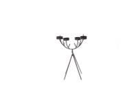 HBX Natural Living Theelichthouder rendier 19x15xh30cm - thumbnail