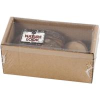 Creativ Company Houten schijf met bast, afm 9,5x6 cm, dikte 6 mm, 12 stuk/ 1 doos - thumbnail