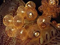 Konstsmide 3145-603 Motief lichtketting Kogel Binnen werkt op batterijen Aantal lampen 10 Warmwit Verlichte lengte: 0.9 m - thumbnail