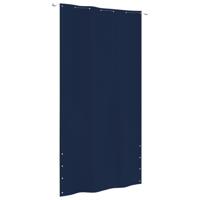 Balkonscherm 140x240 cm oxford stof blauw - thumbnail