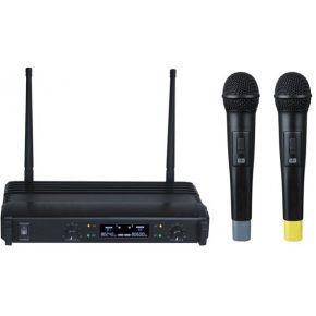 Draadloos 2-kanaals microfoonsysteem Velleman - Velleman