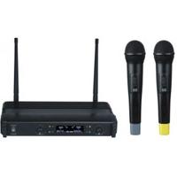 Draadloos 2-kanaals microfoonsysteem Velleman - Velleman - thumbnail