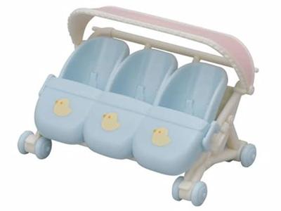 Sylvanian Families 5533 Wandelwagen Drieling Sylvanian Families 5533 Wandelwagen Drieling