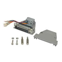 ROLINE DB25 male-RJ45 female 8P/8C 8 aders. - thumbnail