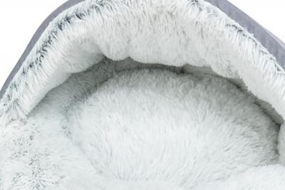 TRIXIE HONDENMAND DONUT HARVEY GRIJS / WIT-ZWART 70X70X19 CM