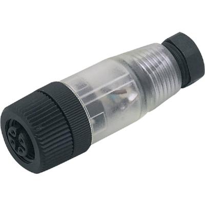 ifm Electronic E10136 Sensor/actuator connector, niet geassembleerd Aantal polen (sensoren): 4 Bus, recht 1 stuk(s)