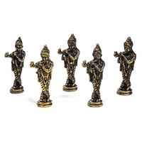 Minibeeldje Krishna (4 cm) - thumbnail