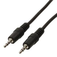 Stereo-Audiokabel | 3,5 mm Male - 3,5 mm Male | 5,0 m | Zwart - thumbnail